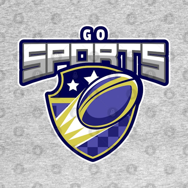 Go Sports - Rugby Fan by Meta Cortex